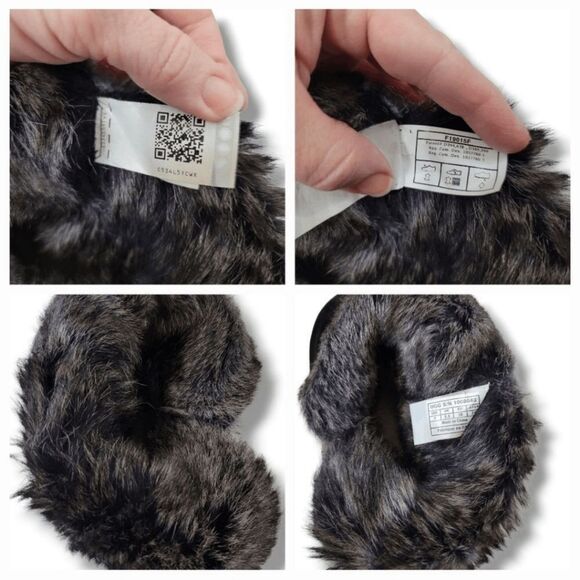 UGG Womens Meadow Short Suede Fur Lined Boots in Black Size 7 - Picture 10 of 15